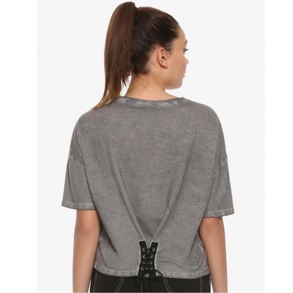 Hot Topic Fantastic Beasts: The Crimes Of Grindelwald Lace-Up Corset Crop Top - Picture 3 of 10